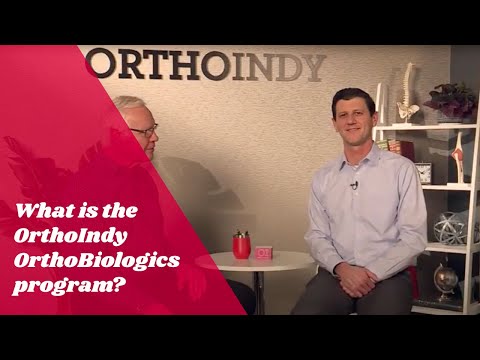 What is the OrthoIndy OrthoBiologics program?