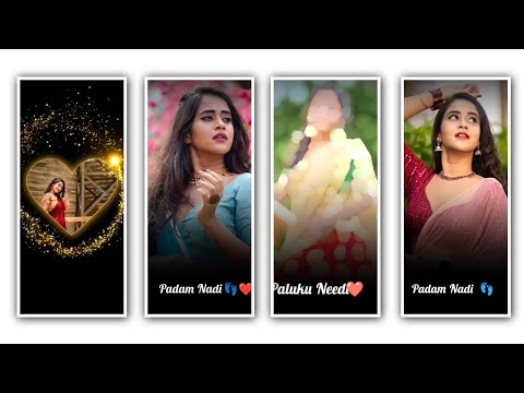 New Trending Kalle Navi Kalalu Neevi lyrical video editing in Alight Motion Instagram trending