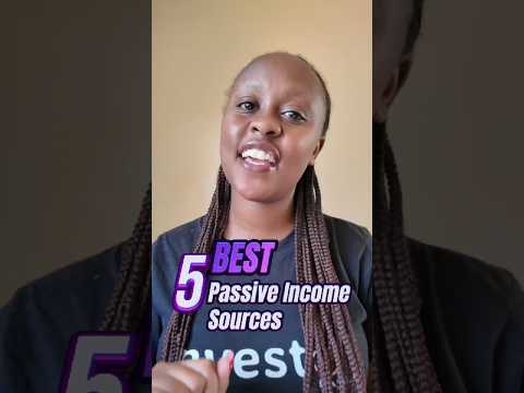 5 best passive income sources through investments for 2025