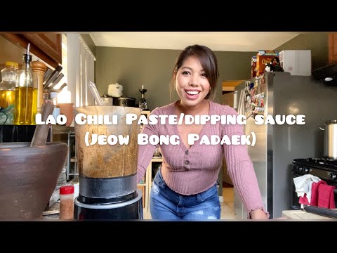 Lao Chili Paste/Dipping Sauce (Jeow Bong Padaek)