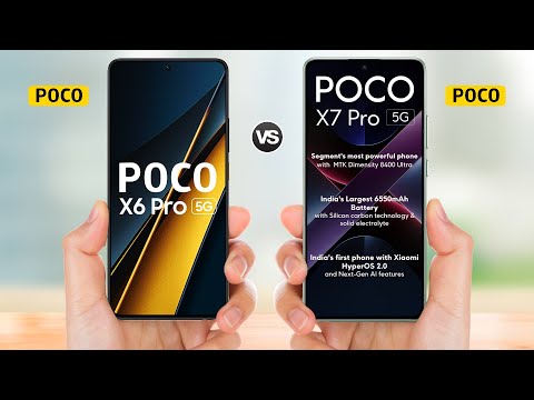 Poco X6 Pro 5g vs Poco X7 Pro 5g || Full Comparison