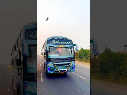 Bs6 sleeper luxury bus || bharat express || new bus || #shorts #tranding #shortvideo #4k