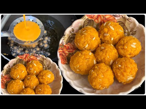 हलवाई वाले बूंदी के लड़ड़ू बनायें घर पर ही बिना किसी झंझट के।Bundi ke Laddu | Laddu ki Recipe