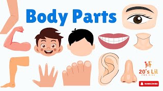 Body Parts Song | Fun Way for Kids to Learn Body Parts!