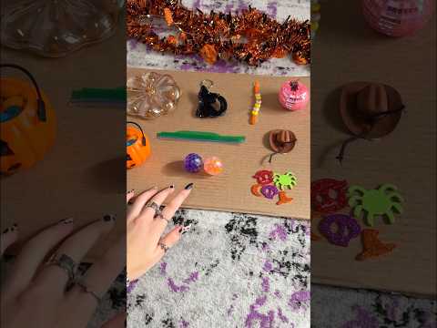 I Made a HALLOWEEN DIY FIDGET BOARD! 😱🎃✨ *satisfying sensory ASMR craft*