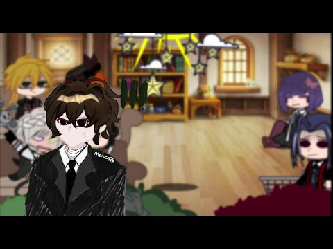 Bsd react to Dazai's Au's