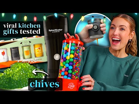 Testing Viral "GIFT GUIDE" RECOMMENDATIONS: KITCHEN EDITION!!