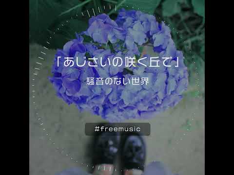 【Music】あじさいの咲く丘で Short Ver. - 騒音のない世界 #Shorts