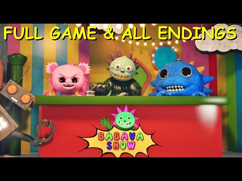 BABAVA's Playspace Full Game & All Endings Playthrough Gameplay