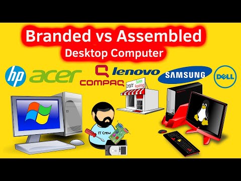 Branded vs Assembled Desktop || Branded PC vs Assembled PC || Branded Computer || Assembled Computer