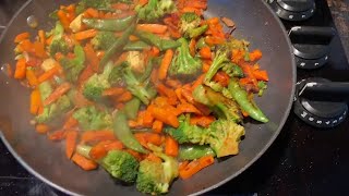 Sauteed Frozen Vegetables