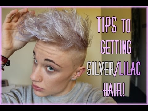 ♡How to get silver/lilac hair!♡