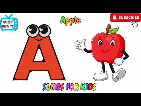 Kids Songs | Fruity Kids TV Song | Learn Alphabet, Shapes, Numbers, Colors, Animals and More!