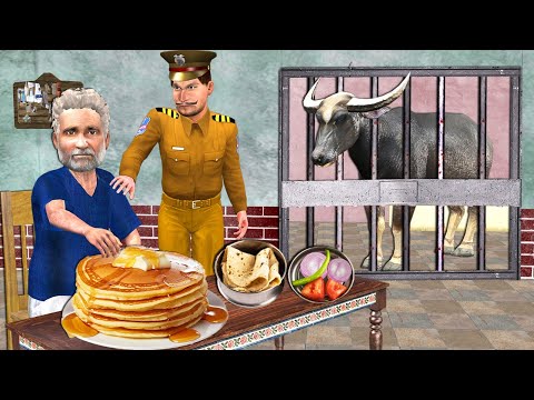 ग़रीब का पैनकेक हिंदी कहानी Gareeb Ka Pancake Lunch Time Police Station Hindi Kahaniya Moral Stories