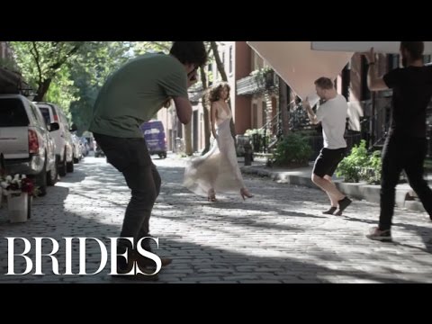 Behind the Scenes at the BRIDES December/January Cover Shoot