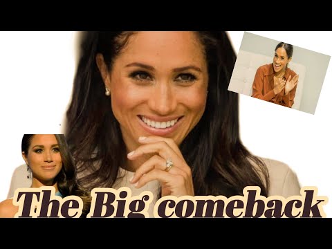 "Disappearing" Meghan Markle is on hiatus    A BIG  COMEBACK  AWAITS - she knows what she's doing .