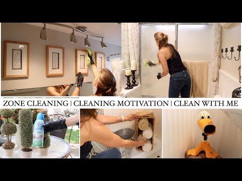 CLEANING MOTIVATION | ZONE CLEANING | CLEAN WITH ME