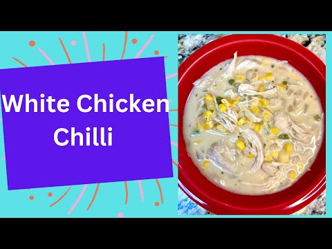 White Chicken Chili #winterrecipe #chili #dinnerideas