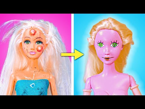 EXTREME RICH VS POOR DOLL MAKEOVER CHALLENGE! DIY Gadgets & Crafts by ChaCha!