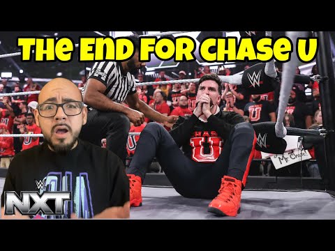 Chase U is DONE! What does this mean for Andre Chase? | #NXT Reaction