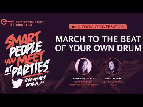 Smart People You Meet At Parties #1  - March To The Beat Of Your Own Drum #SPYMAPS