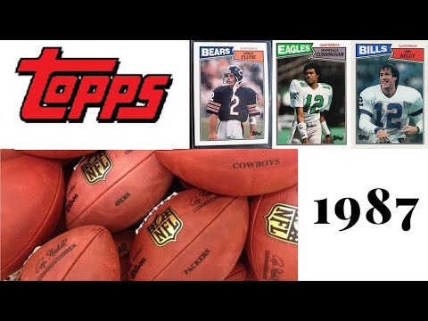 1987 Topps Football Hobby Box Break (BBCE)