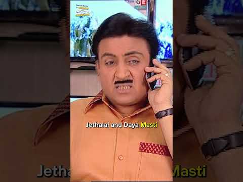 Jethalal and Daya Masti #tmkoc #comedy #relatable #shorts #comedyvideo #funny #trendingshorts