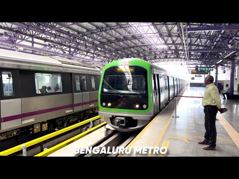 Bangalore Metro - 4K | Singayyanapalya to MG Rd