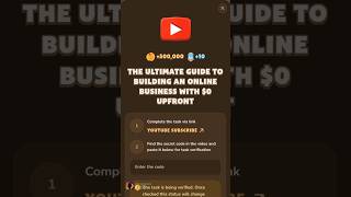 Building an online business with $0 | Memefi video code | #shorts #memefivideocode #ytshorts