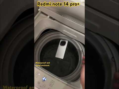 Redmi note 14 pro 5G waterproof and drop resistant #redmi #redminote14proplus #redminote14series