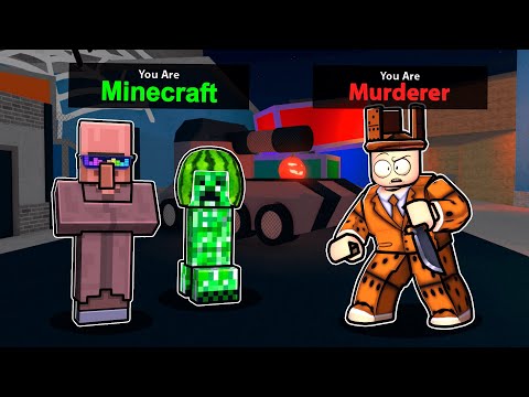 Murder Mystery... But We're MINECRAFT MOBS