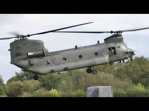 Chinook at City Manchester Airport (reposted due to tech issue with uploads)