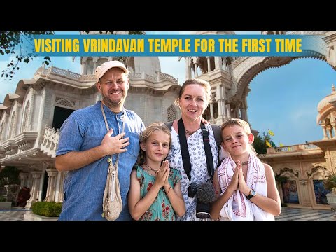 Visiting ISKCON Vrindavan Temple for the First Time 🙏🏻 | I Love Mayapur