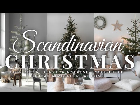 Cozy Scandinavian Christmas: Decor Ideas for a Serene, Hygge-Filled Holiday Atmosphere at Home ❄️✨