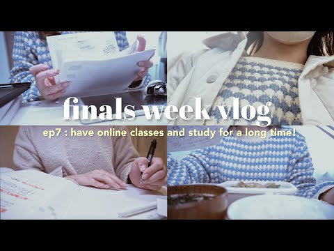 14hours study vlog🍂 a day in my life of a college student | woke up late again but work so hard