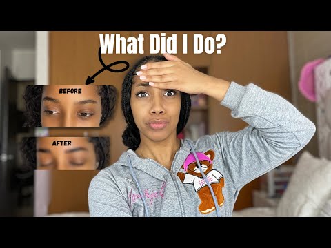 Tried Brow Lamination & Eyebrow Tint & This Happened | Step By Step Tutorial