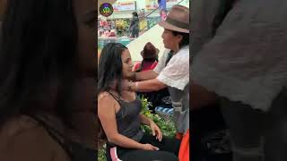 Spiritual Cleansing with Massage (LIMPIA ESPIRITUAL) with Doña Natividad, ASMR in Ecuador #shorts