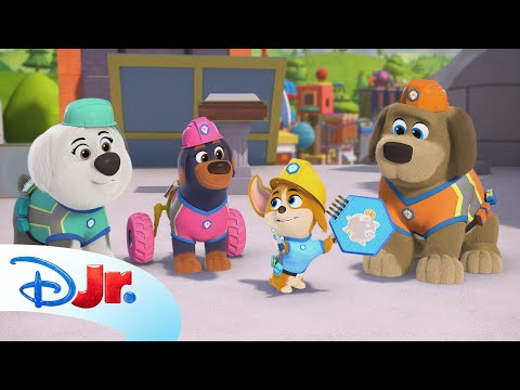 Pupstruction 🚜| Time to Build a Blueprint! | Compilation | @disneyjr