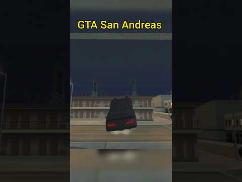 ZR-350 CAR STUNT JUMP LAS VENTURAS GTA SAN ANDREAS #gtasanandreas #shorts