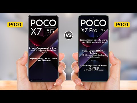 Poco X7 5g vs Poco X7 Pro 5g || Full Comparison