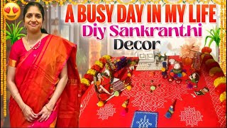 సంక్రాంతి  bhogi Decor Ideas | Nellore Special Malaikaja Recipe #costcoshopping | Usa Telugu Vlogs