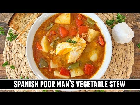 Spanish Poor Man's Vegetable Stew | Packed with GOODNESS & Easy to Make