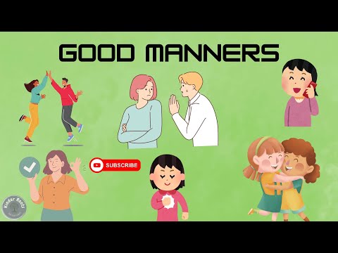 Good Manners for Kids: Learning Polite Habits! | Educational Video For Kids | Kinder Roots