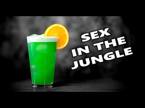 How To Make The Sex In The Jungle Cocktail | Booze On The Rocks