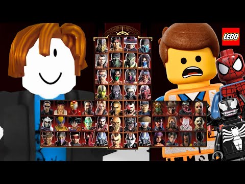 Mortal Kombat 9 - ROBLOX & LEGO - Expert Tag Ladder - Gameplay @(1080p) - 60ᶠᵖˢ ✔