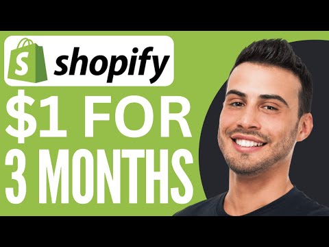 Shopify $1 for 3 Months | How to Register (2025) 🛒