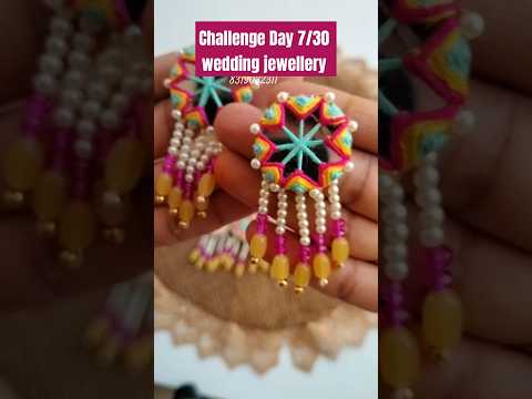 Day 7/30 wedding jewellery collection #shortfeed #shorts #shortvideo #wedding #jewellery #handmade