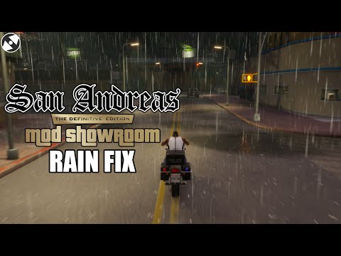 San Andreas Definitive Edition Mod Showroom #1 - Rain Fix