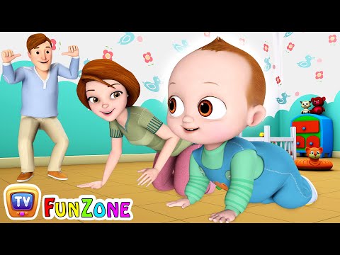 Baby's First Steps Song - ChuChu TV Funzone Nursery Rhymes & Toddler Videos