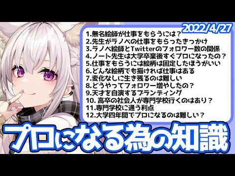 プロを目指す絵師必見！！仕事をもらうために必要な知識とSNS運用術について竹花ノート先生が答える！！【竹花ノート切り抜き】【質疑応答まとめ】